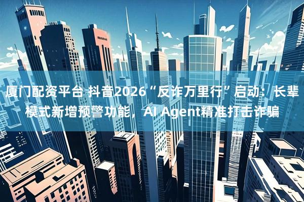 厦门配资平台 抖音2026“反诈万里行”启动：长辈模式新增预警功能，AI Agent精准打击诈骗